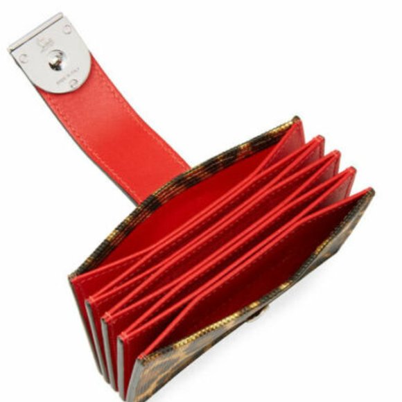 Christian Louboutin Elisa Leopard-Print Wallet - Picture 2 of 5